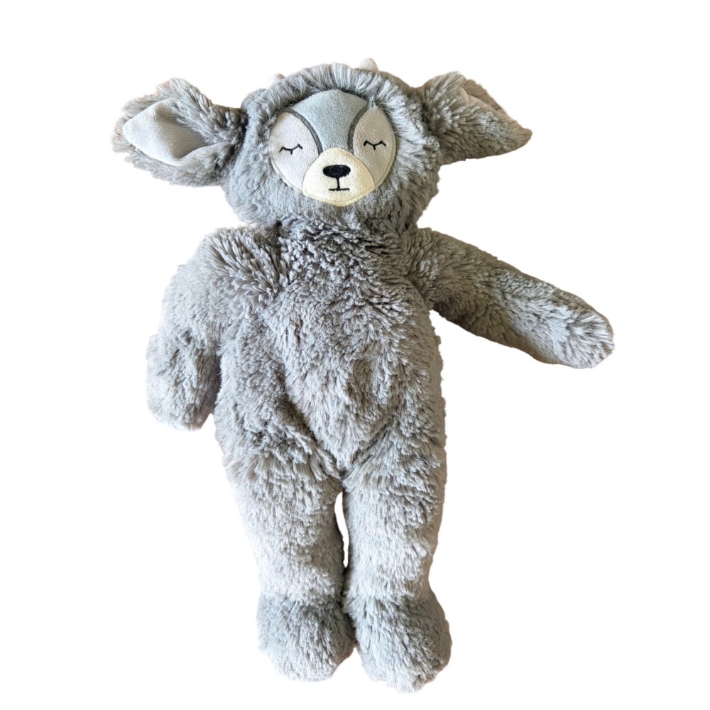Slumberkins 14" Gray Goat Ibex Kin Plush Emotional Learning Toy Stuffed Animal